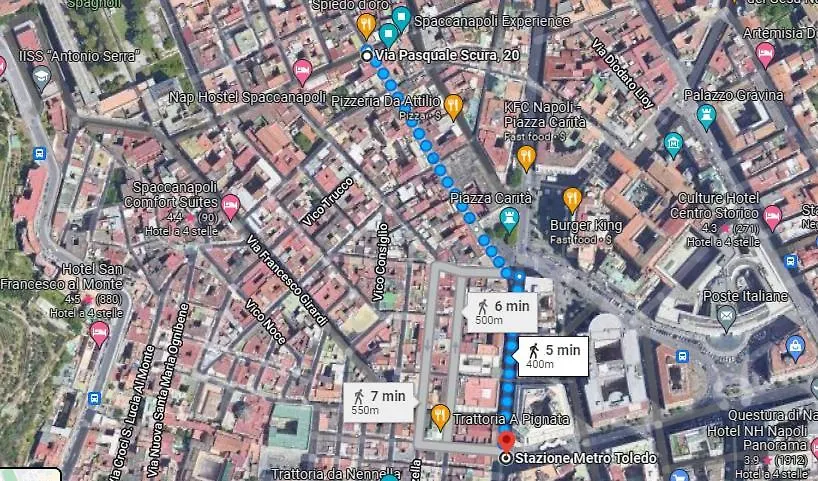 Apartmán Spaccanapoli Experience 0*, Neapol